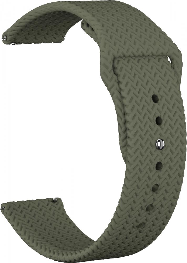 

Ремешок силиконовый GSMIN Tread 20 для Ticwatch 2 / E (Зеленый)
