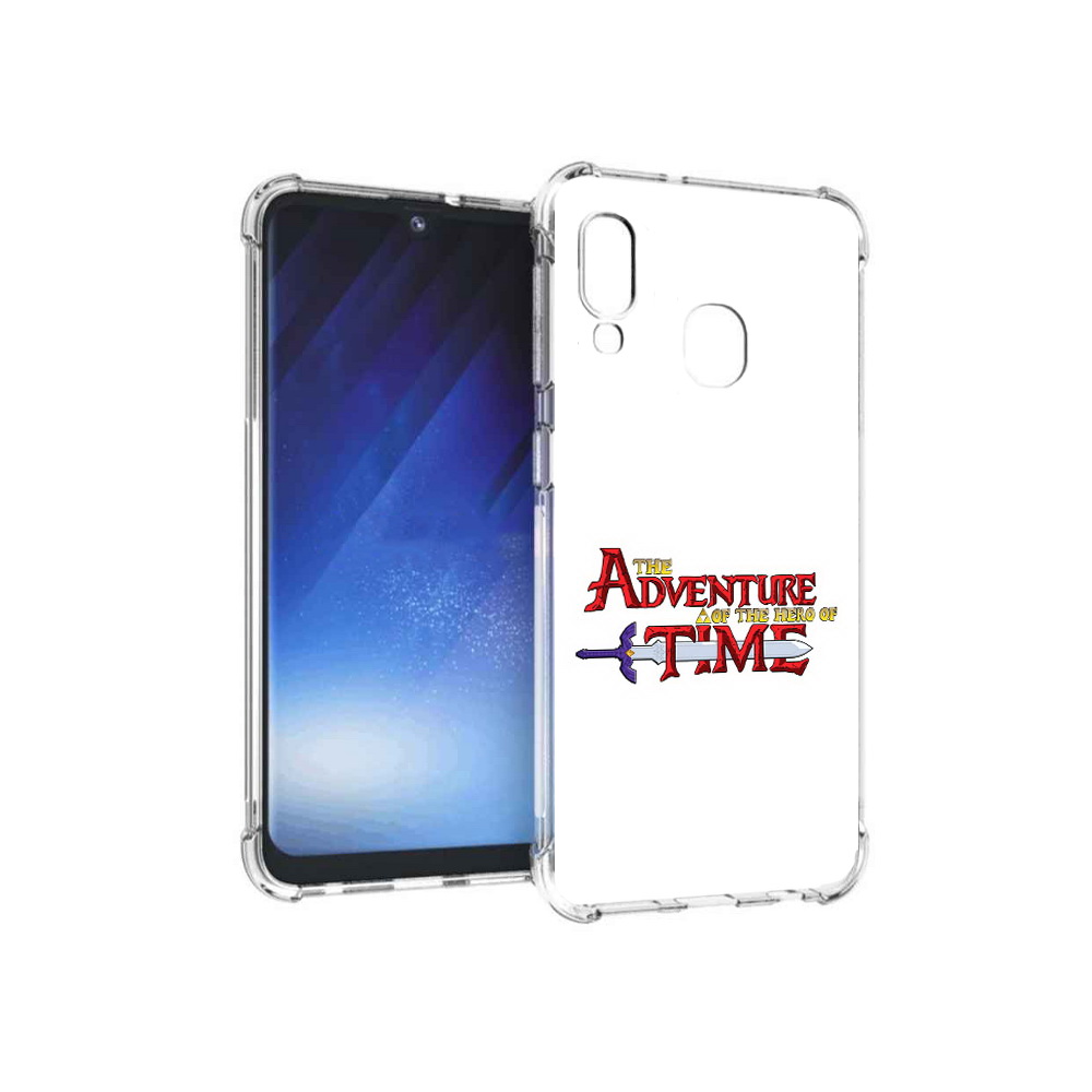 

Чехол MyPads Tocco для Samsung Galaxy A20e время приключений логотип (PT133424.505.275), Прозрачный, Tocco