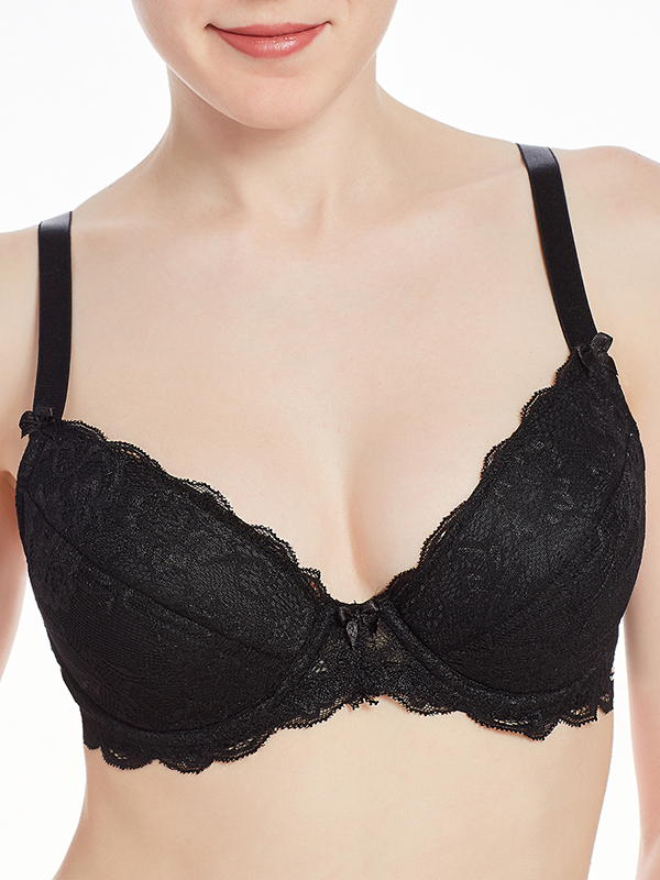 

Бюстгальтер женский Norddiva Lorena 8357 черный 80C, Lorena 8357