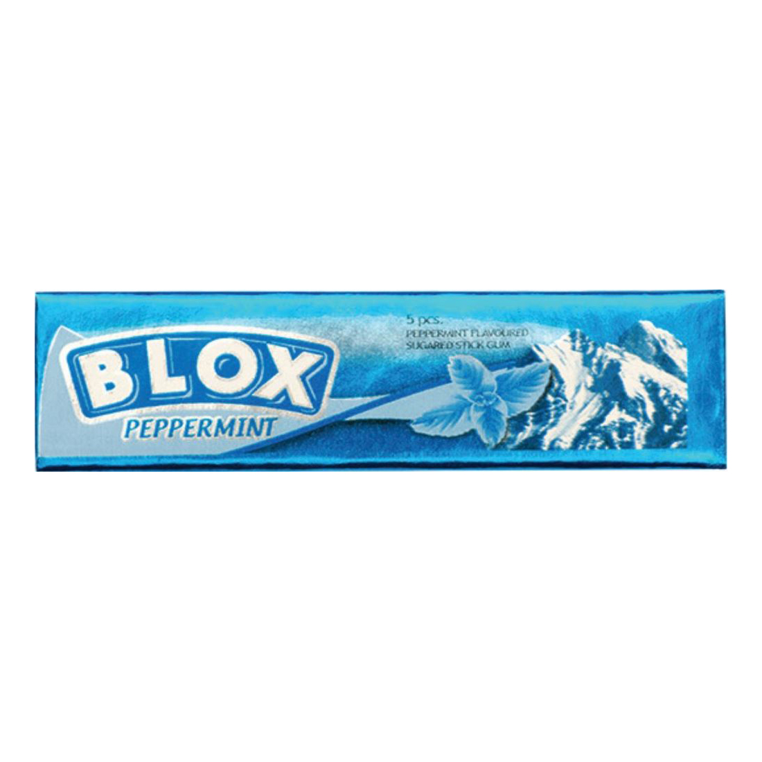 

Жевательная резинка Blox перечная мята 12,5 г