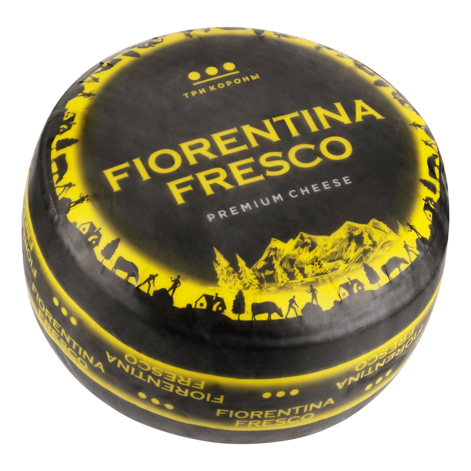 Сыр твердый Три короны Фиорентина Фреско 46% БЗМЖ 220 г