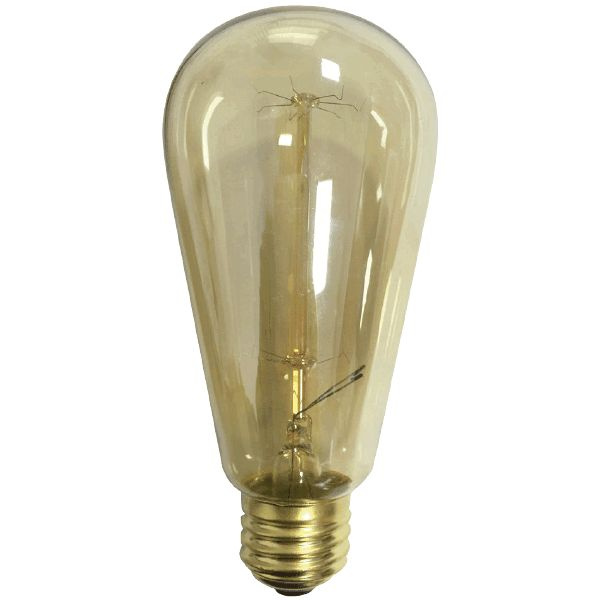

Лампочка накаливания Foton Lighting Vintage Капля E27 60Вт 220В Ретролампа, золотая 1шт, Vintage Капля E27 60Вт 220В Ретролампа