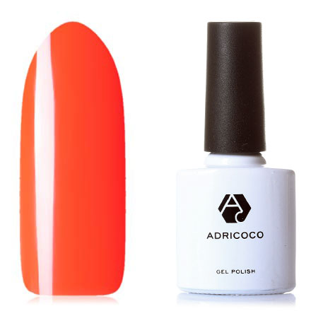 

Гель-лак ADRICOCO Pretty dolly №11 неоновый коралловый (8 мл.)