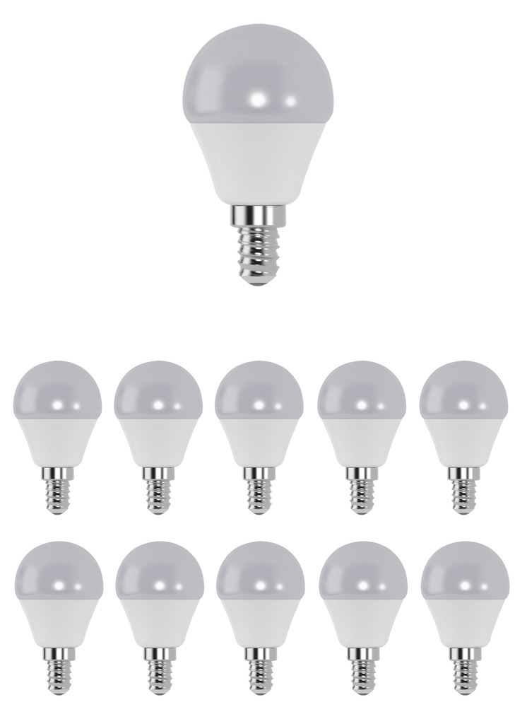 

Лампочка светодиодная Foton Lighting Шар P E14 7,5Вт 220В 700Лм 2700К Теплый белый 10шт, Шар P E14 7,5Вт 220В 700Лм 2700К