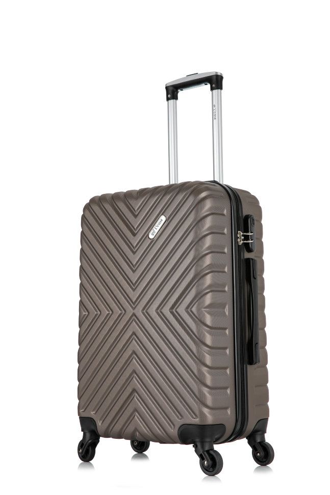 

Чемодан женский L'Case New-Delhi кофейный, 74х47х27 см, Коричневый, New-Delhi