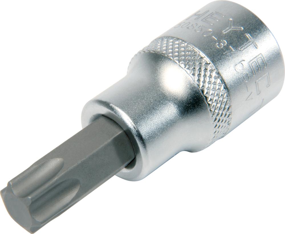 

Головка торцевая удлинённая 1/2DR с вставкой-битой TORX T50, L-138 мм