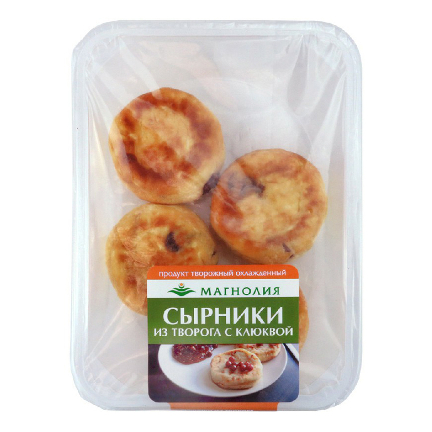 Сырники Магнолия с клюквой охлажденные 200 г
