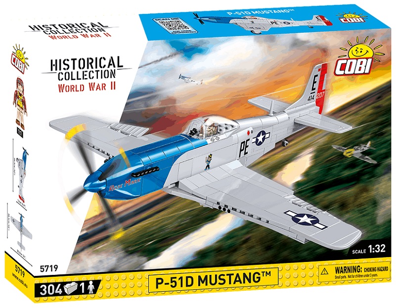 

Конструктор COBI Самолет P-51D Mustang, арт.5719