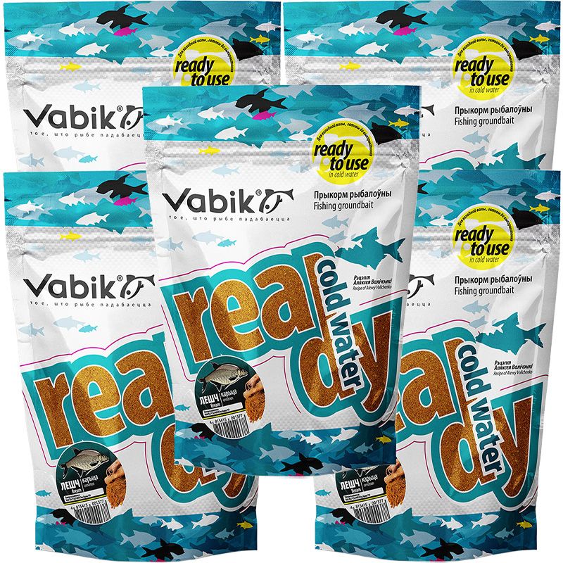 

Прикормка Vabik Ready Cold Water Лещ Корица 3.75 кг, Ready Cold Water