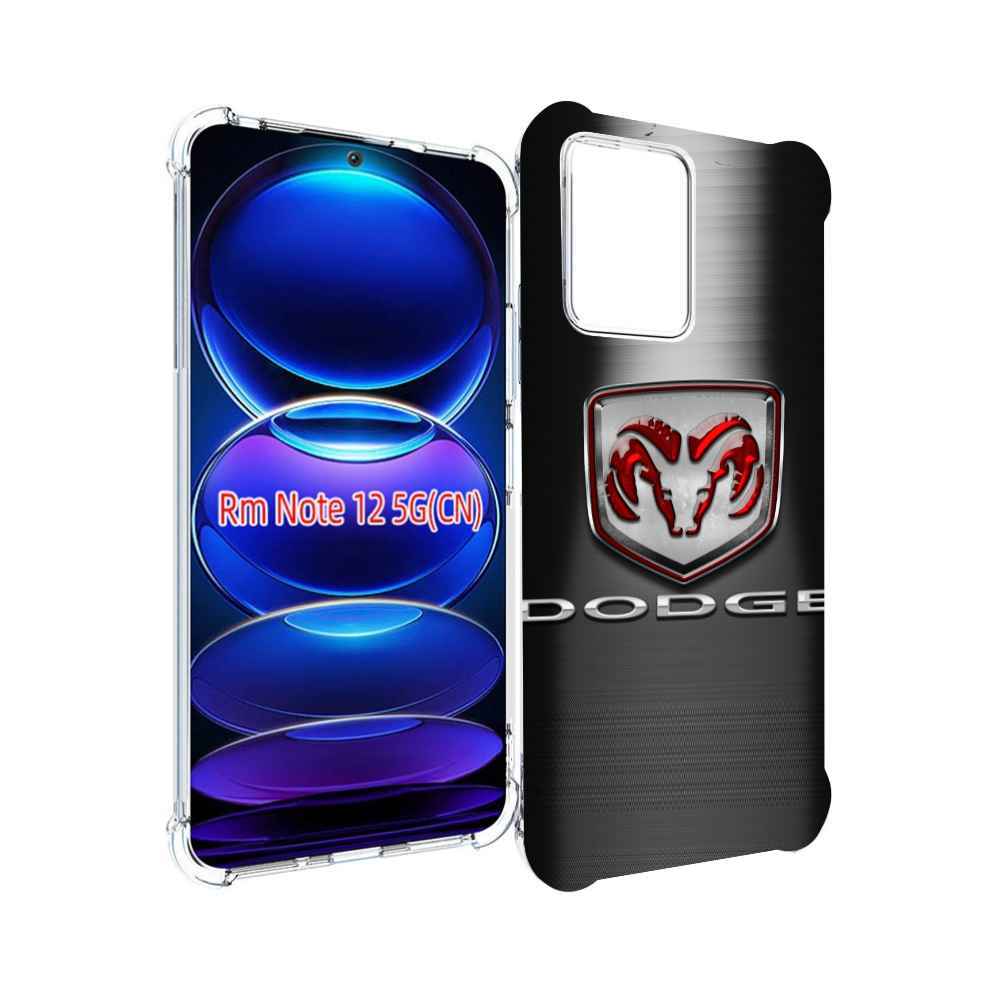 

Чехол Mypads Dodge 1 Мужской Для Xiaomi Redmi Note 12, Прозрачный, Tocco