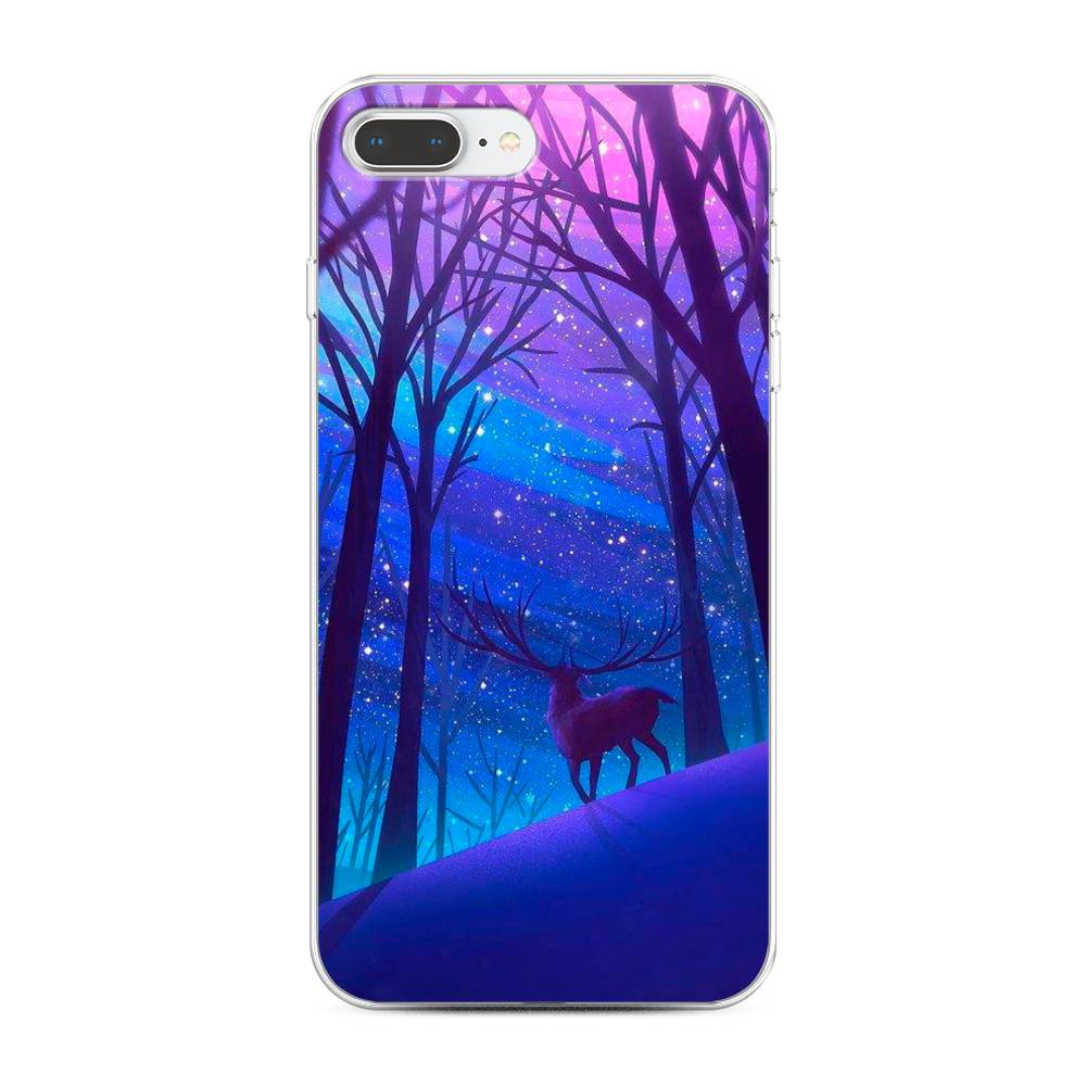 

Чехол Awog на Apple iPhone 8 Plus / Айфон 8 Plus "Северный олень", Разноцветный, 10950-2