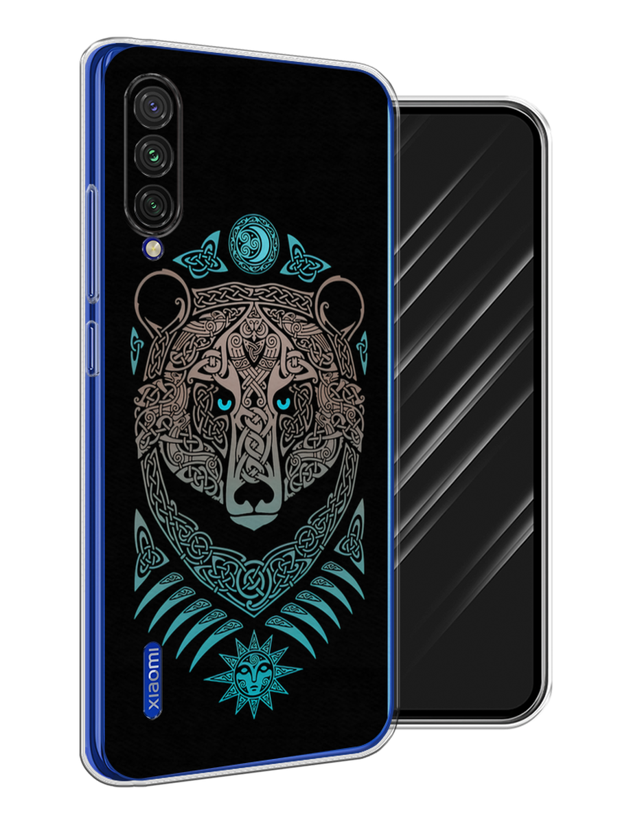 

Чехол Awog на Xiaomi Mi CC9E/Mi A3 "Кельтский медведь", Разноцветный, 35950-2