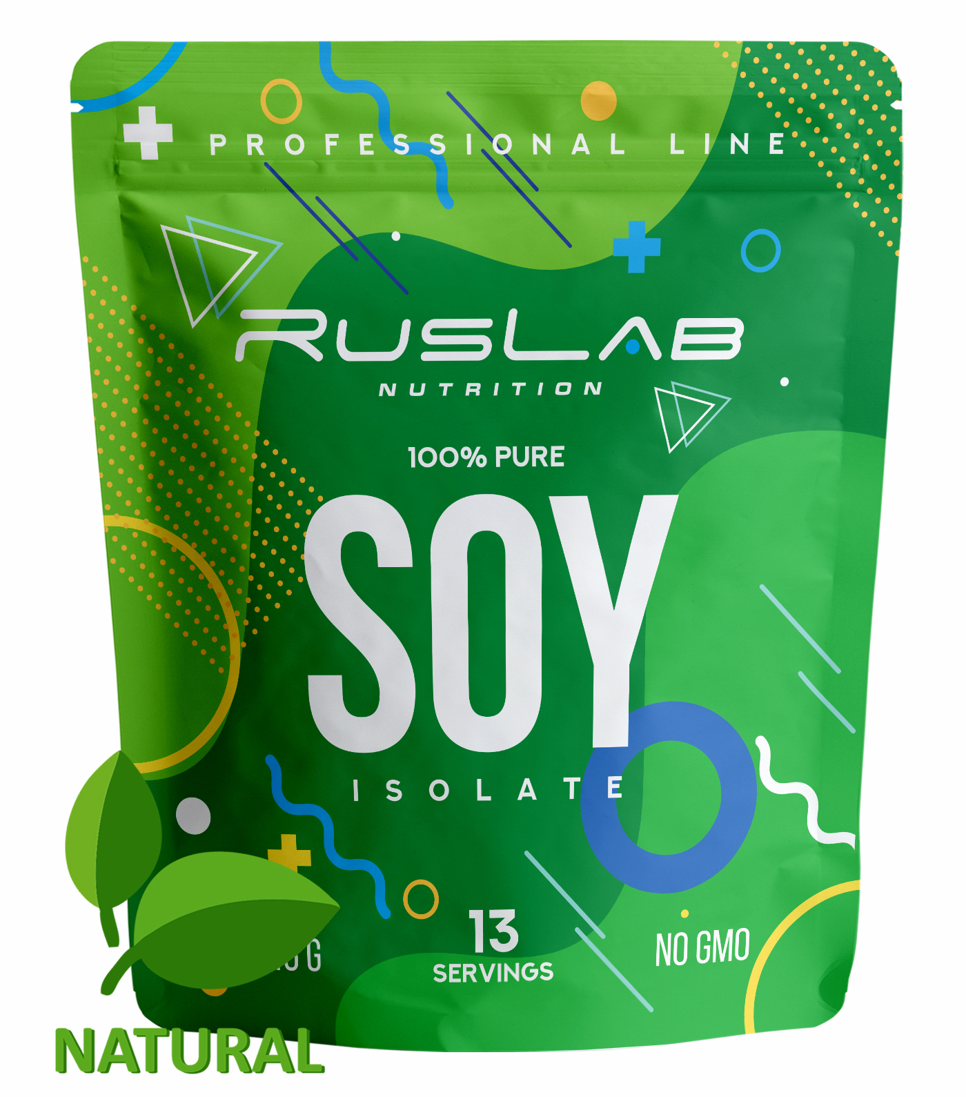 Соевый изолят RusLabNutrition Soy Isolate 416гр вкус натуральный