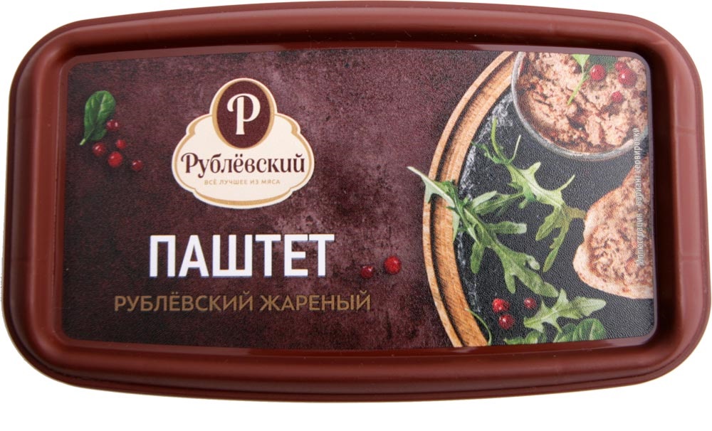 

Паштет рублевский жареный 150г рубл.колбасы