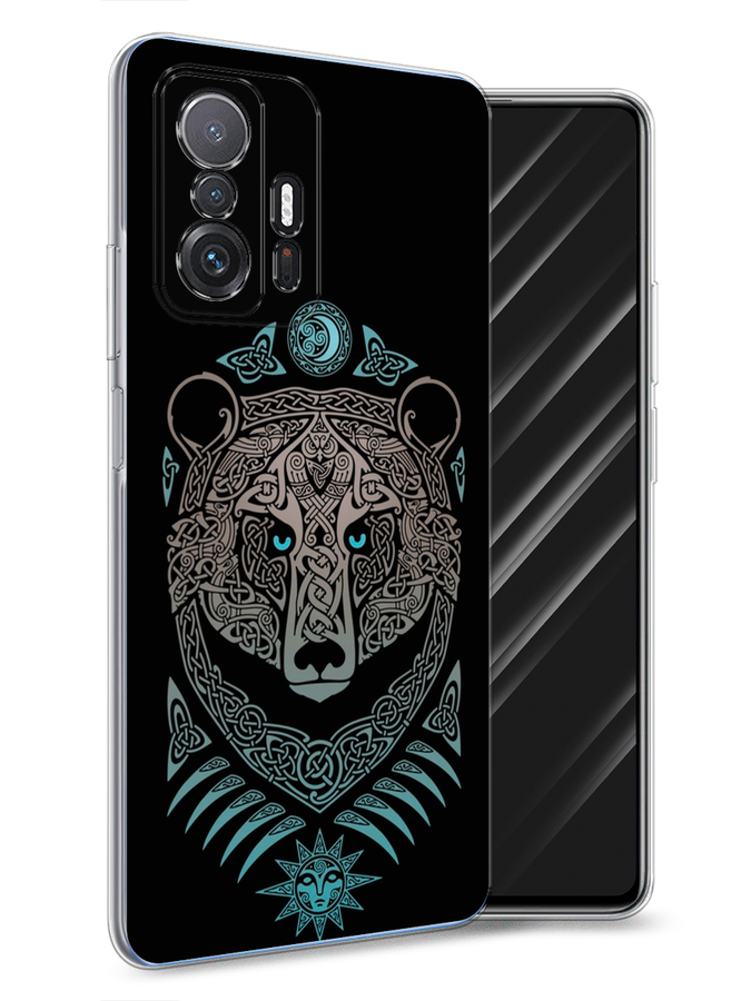 

Чехол Awog на Xiaomi Mi 11T/11T Pro "Кельтский медведь", Разноцветный, 311250-2