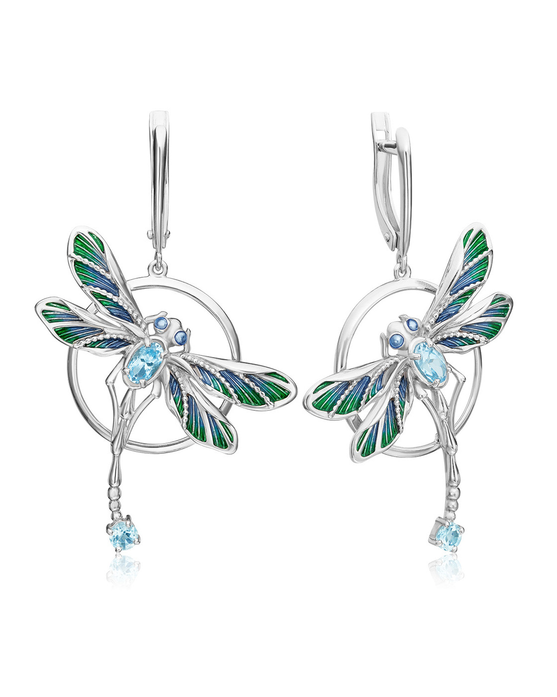 

Серьги из серебра с топазом PLATINA jewelry 02-4781-00-201-0200-68, 02-4781-00-201-0200-68