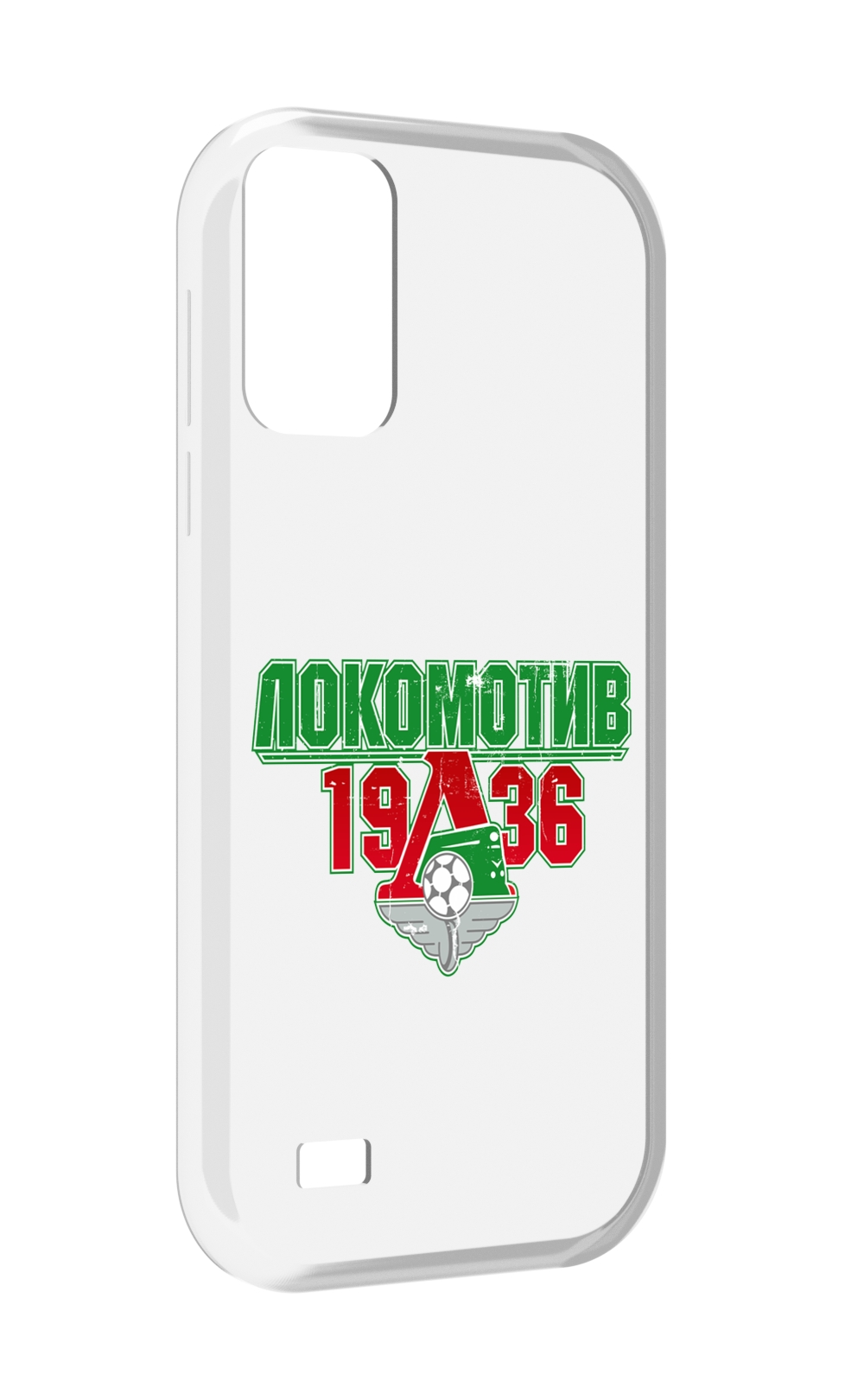 

Чехол MyPads ФК локомотив 1936 для Oukitel C31, Прозрачный, Tocco