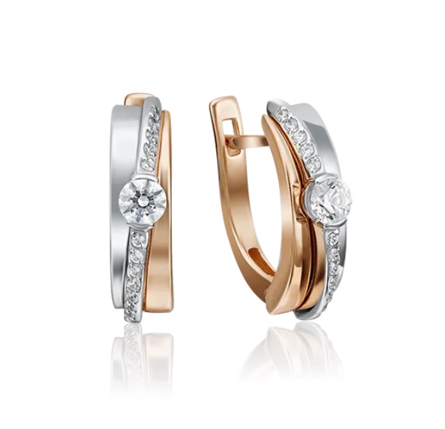 

Серьги из золота с бриллиантом PLATINA jewelry 02-4270-00-101-1111-30, 02-4270-00-101-1111-30