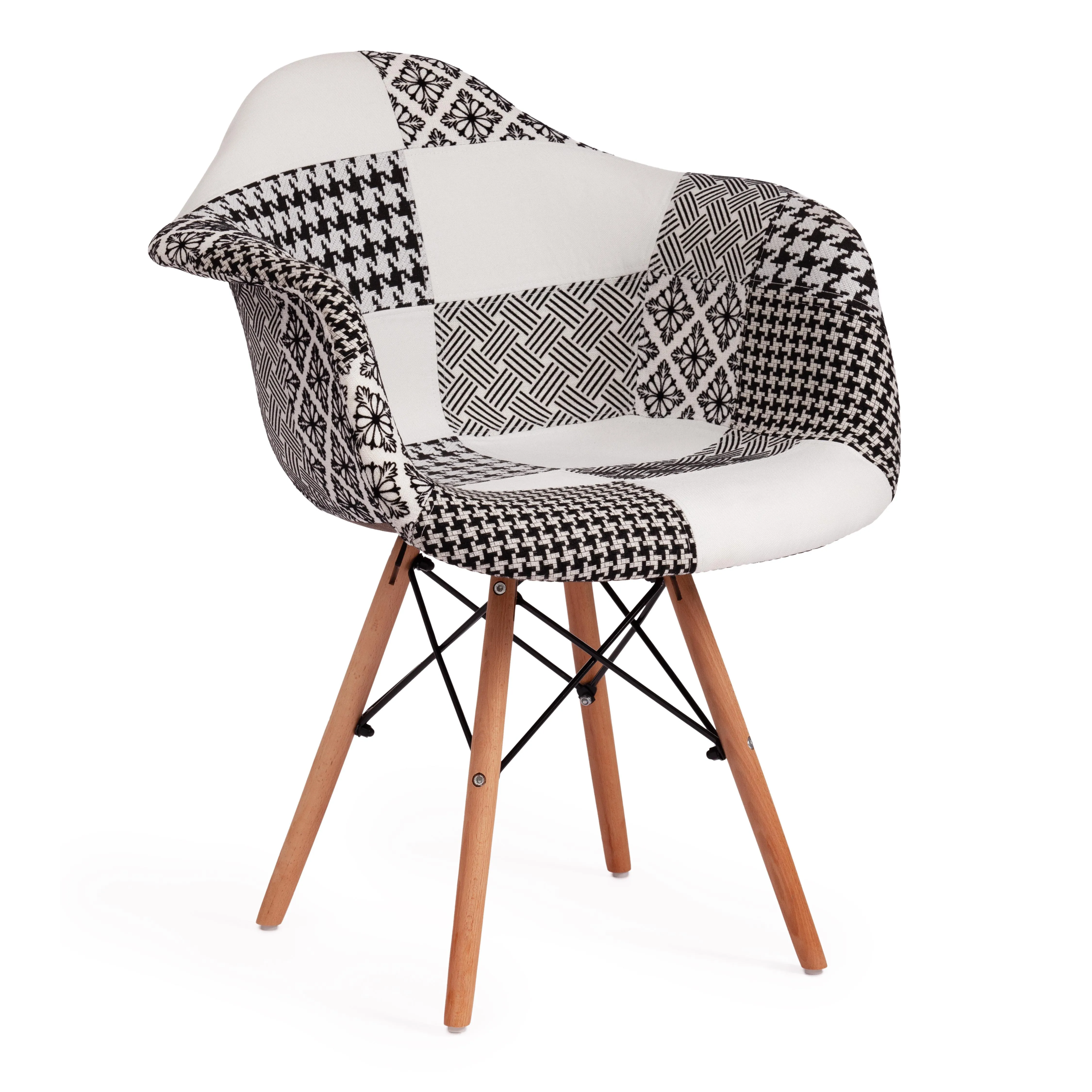 

Кресло CINDY SOFT (EAMES) (mod. 101) / 1 шт. в упаковке дерево береза/металл/мягкое сидень