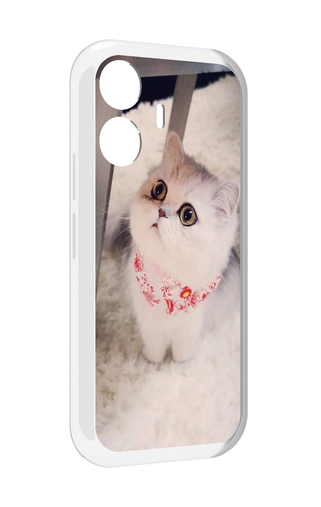 

Чехол MyPads Котеночек женский для Vivo Y77E / Vivo iQOO Z6 Lite, Прозрачный, Tocco