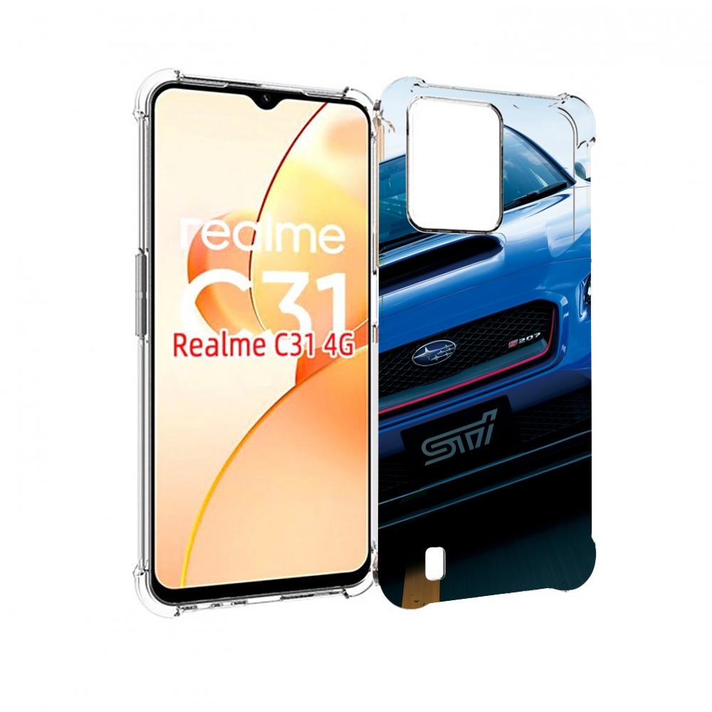 

Чехол MyPads subaru 2 для OPPO Realme C31, Прозрачный, Tocco