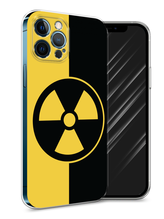 

Чехол Awog на Apple iPhone 12 Pro Max / Айфон 12 Pro Max "Эмблема черно-желтая", Разноцветный, 12750-9