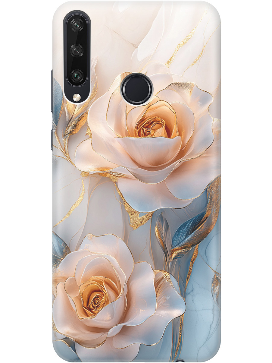 

Силиконовый чехол на Huawei Y6P с принтом "Белые розы на мраморе", Прозрачный;белый;оранжевый, 723101023