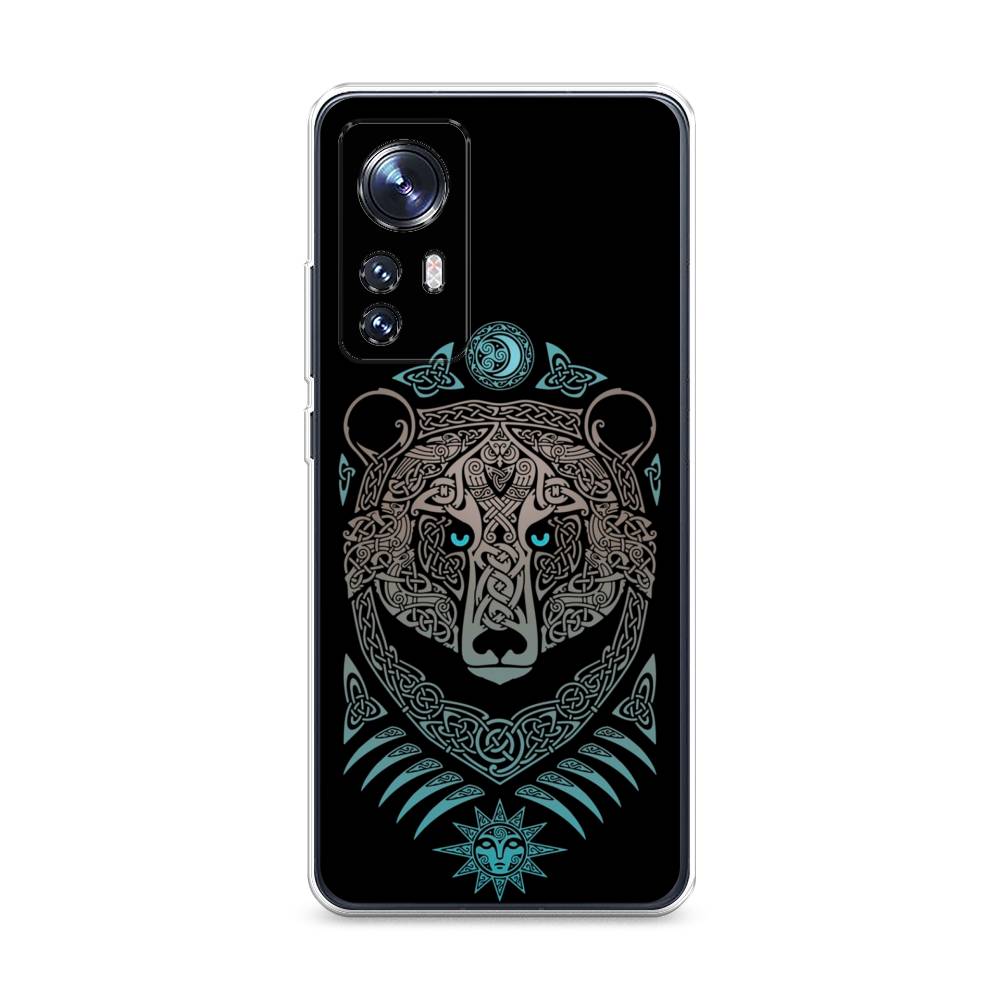 

Чехол Awog на Xiaomi 12/12X/12S "Кельтский медведь", Разноцветный, 312950-2