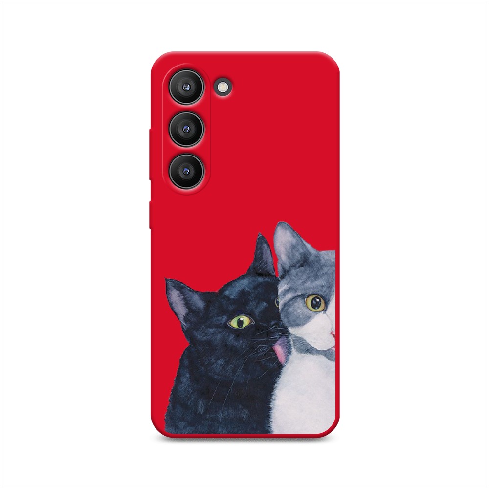 

Чехол Awog на Samsung Galaxy S23 5G "Кошачья любовь", Синий, 2107353-1