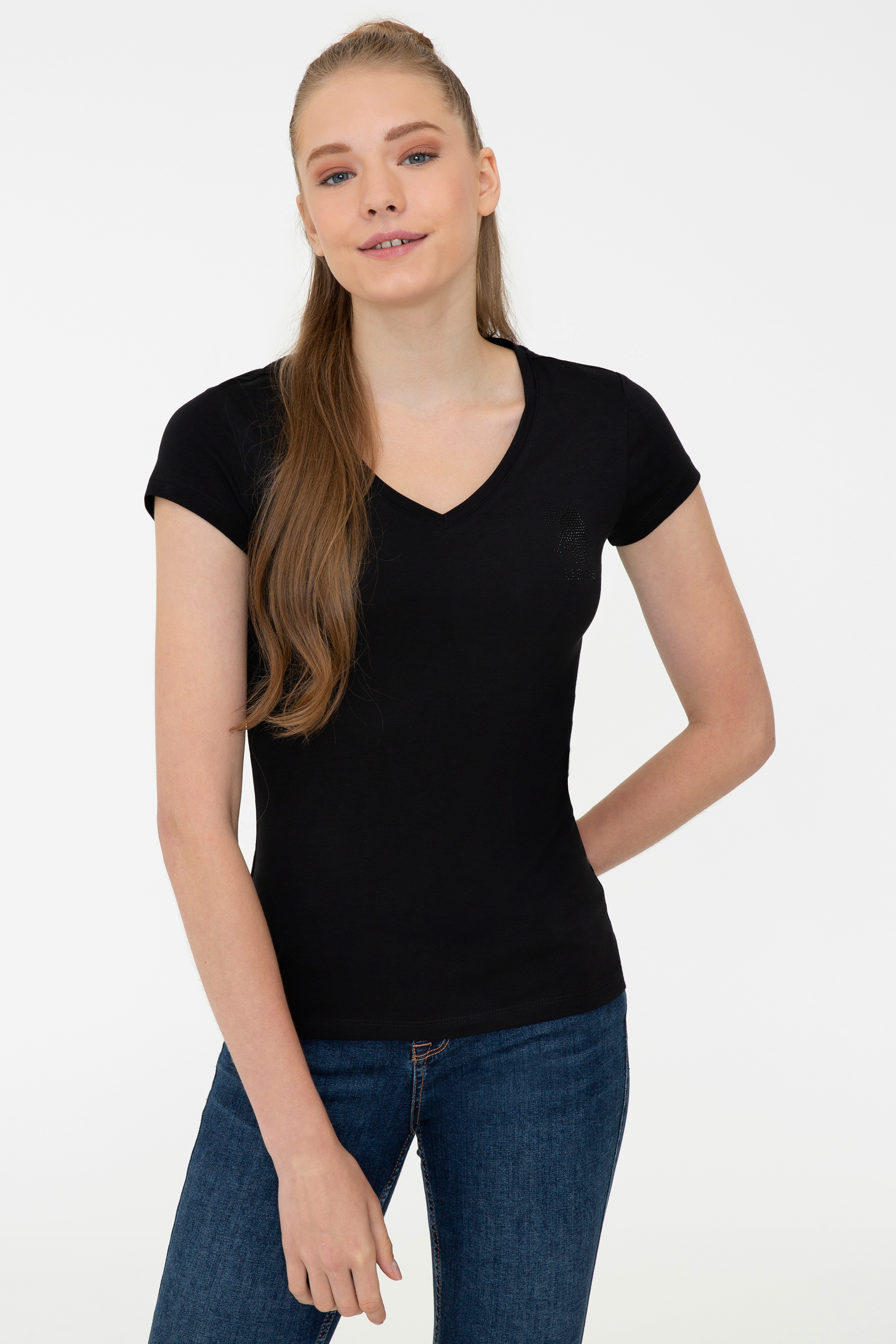 

Футболка женская U.S. POLO Assn. G082SZ0110TV0121 черная 2XS, Черный, G082SZ0110TV0121