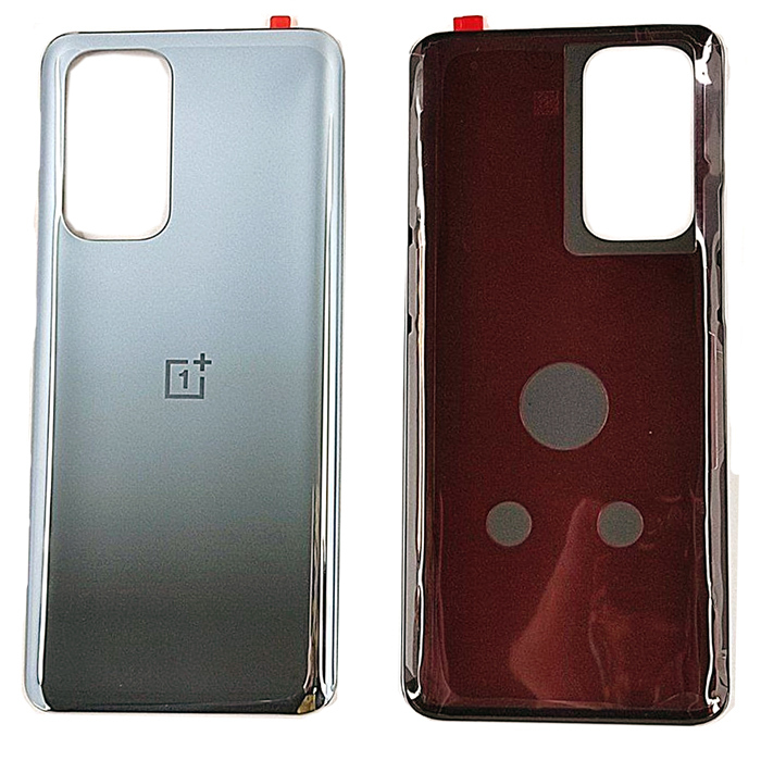 

Задняя крышка для OnePlus 9 Pro серебряная (Morning mist) без стекла камеры