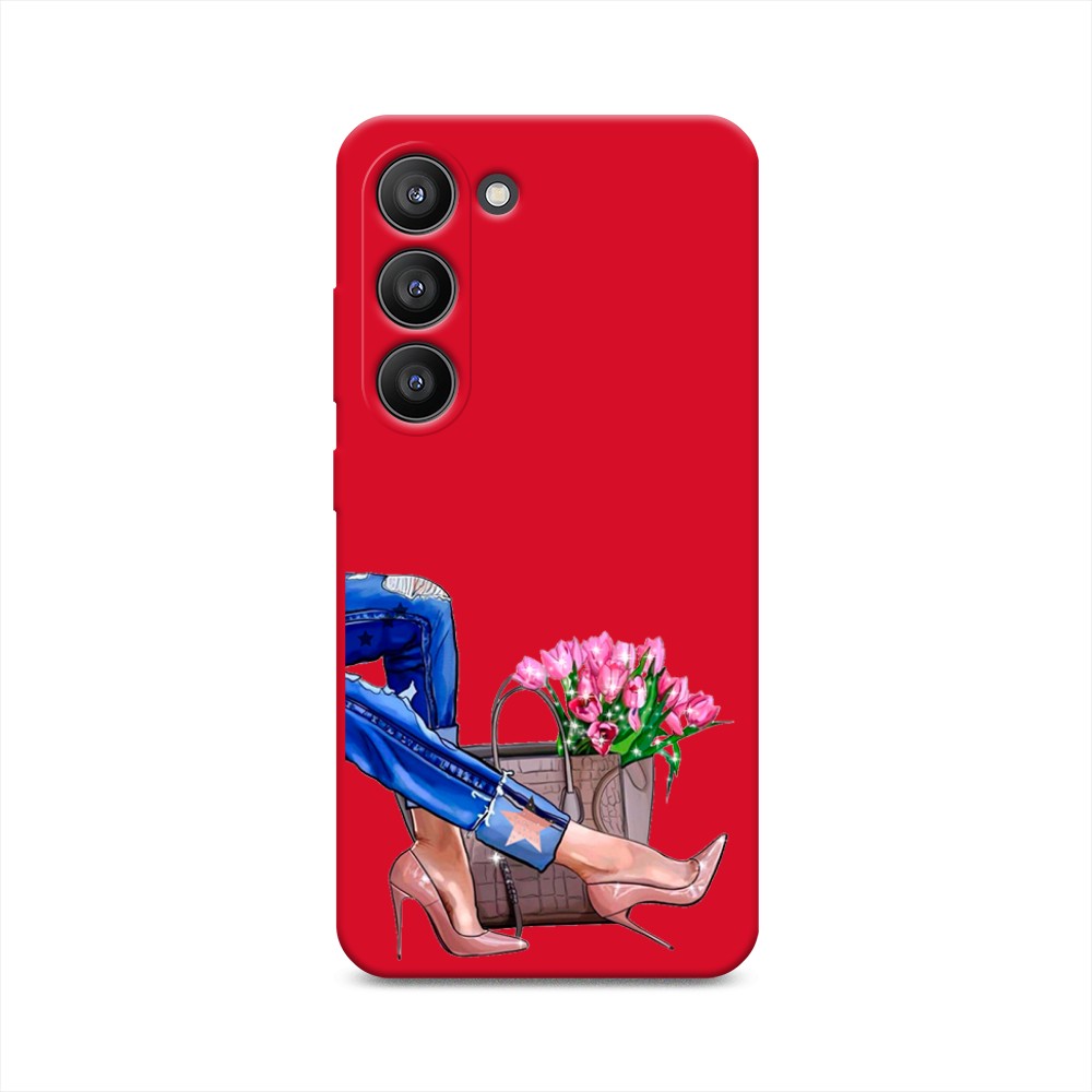 

Чехол Awog на Samsung Galaxy S23 5G "Каблучки", Синий, 2107353-1