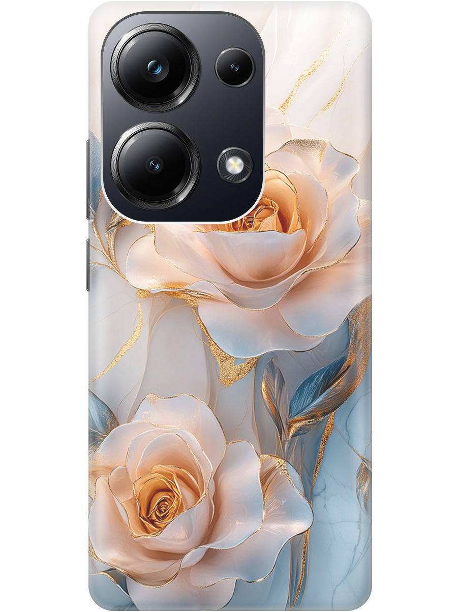 

Силиконовый чехол на Xiaomi Redmi Note 13 Pro 4G / Poco M6 Pro 4G с принтом 835661, Прозрачный;белый;оранжевый, 779826823