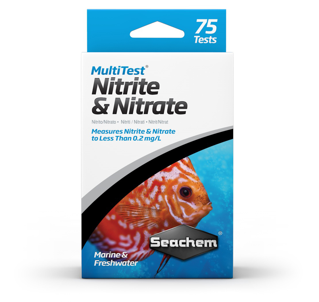 Тест Seachem MultiTest Nitrite & Nitrate для использования в морской воде