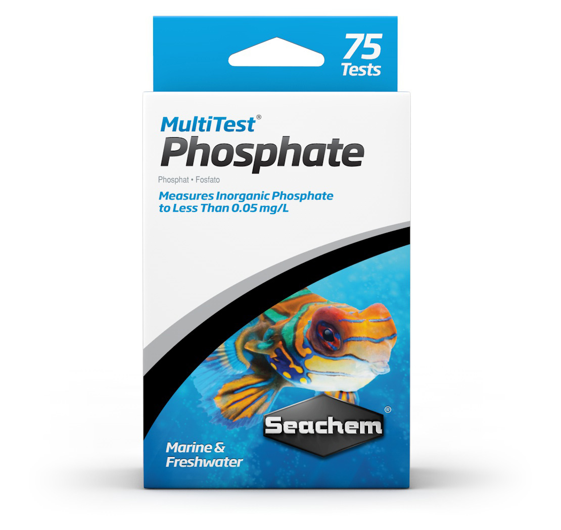 Тест Seachem MultiTest Phosphate для использования в морской воде