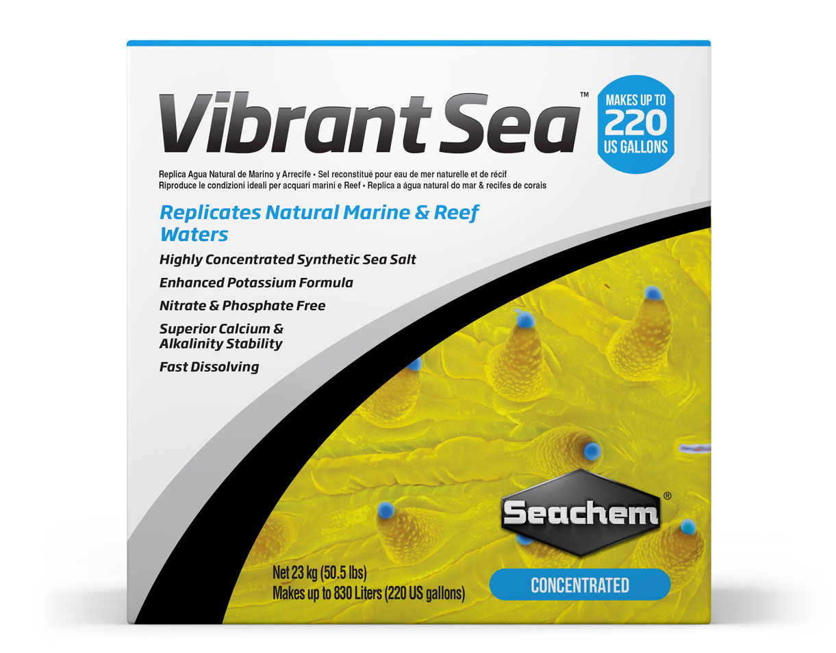 

Морская соль Seachem Vibrant Sea 23 кг
