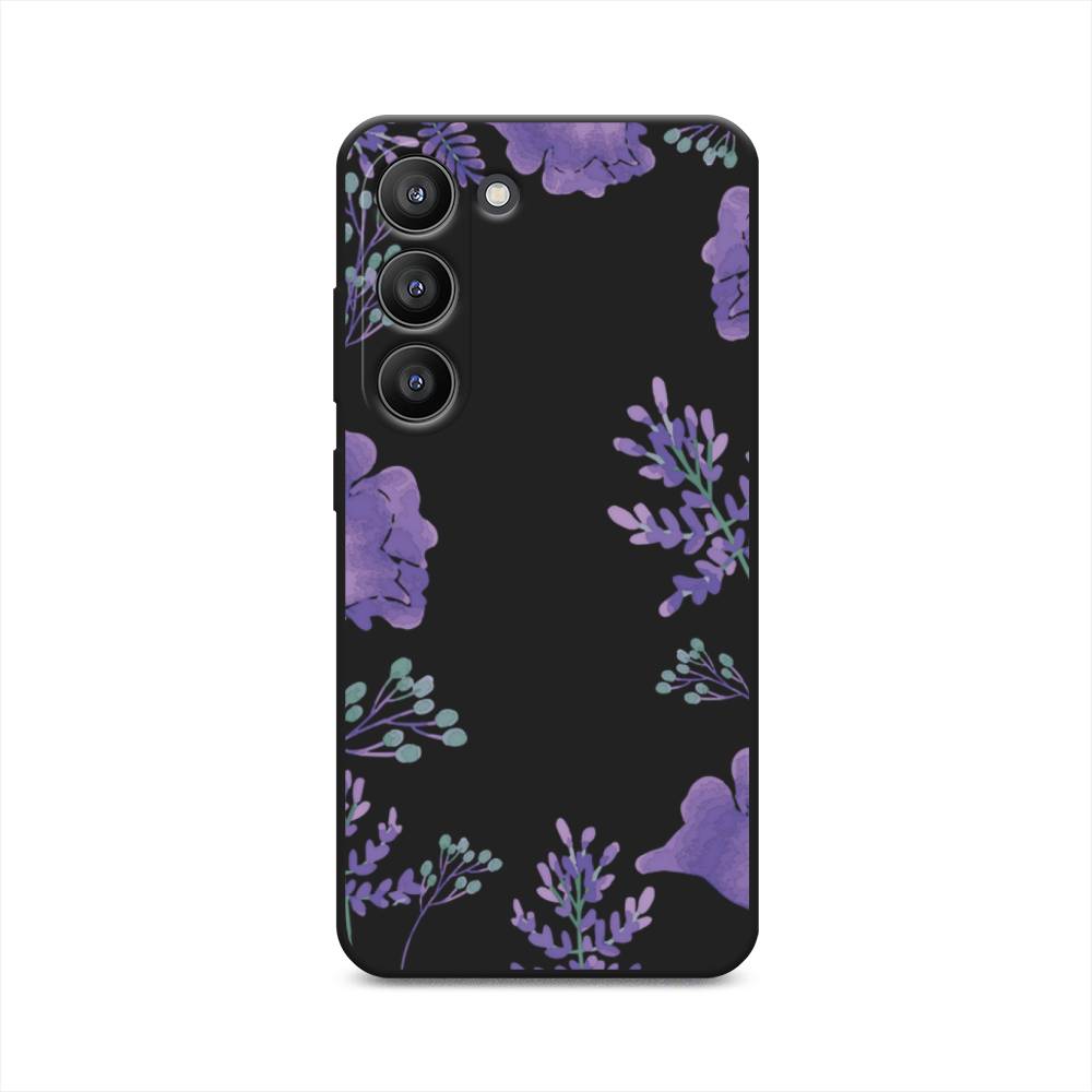 

Чехол Awog на Samsung Galaxy S23 5G "Сиреневая цветочная рамка", Прозрачный;фиолетовый, 2107352-1