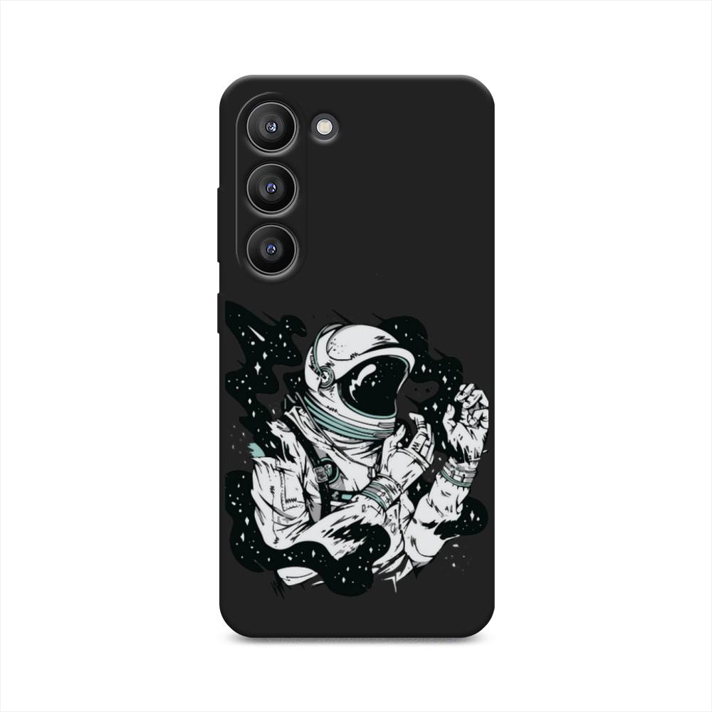 

Чехол Awog на Samsung Galaxy S23 5G "Космонавт арт", Черный;бежевый;белый, 2107352-1