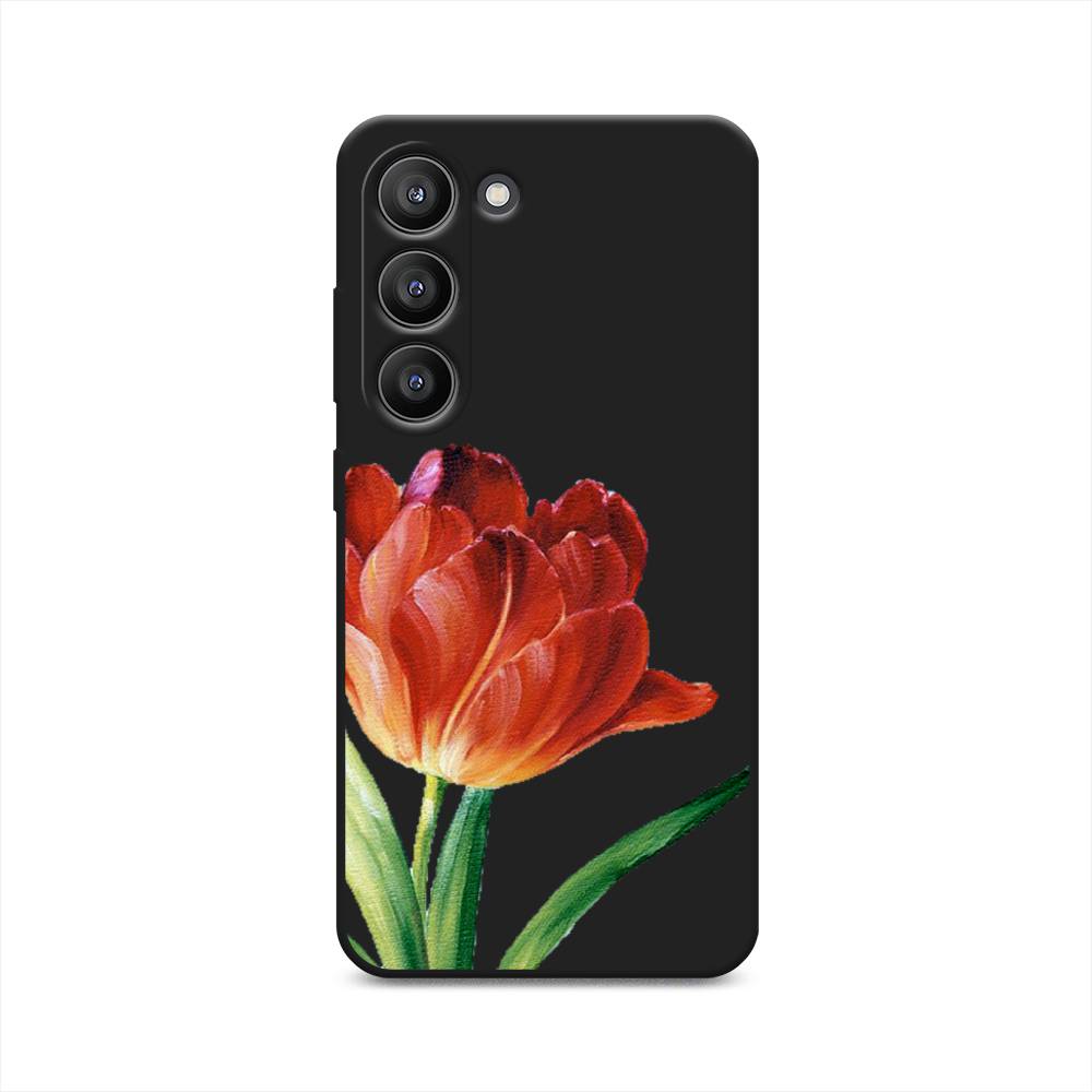 

Чехол Awog на Samsung Galaxy S23 5G "Красный тюльпан", Оранжевый;зеленый, 2107352-1