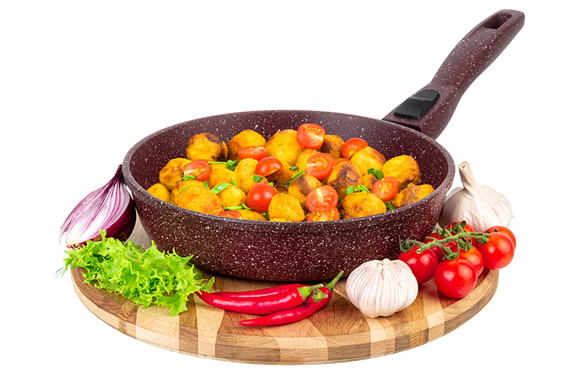 

Сковорода глубокая 22 см Elan Gallery ГАРМОНИЯ ВКУСА Рубин, Красный, Elan Gallery-75