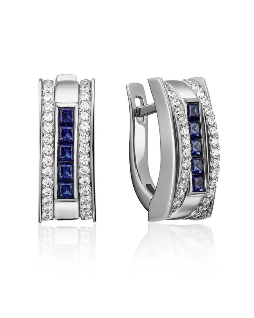 

Серьги из белого золота с бриллиантом PLATINA jewelry 02-4293-00-105-1120-30, 02-4293-00-105-1120-30