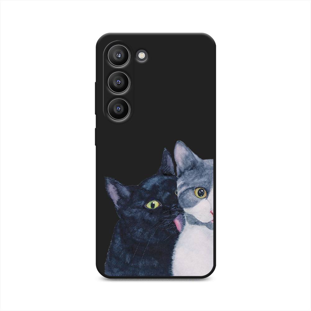 

Чехол Awog на Samsung Galaxy S23 5G "Кошачья любовь", Синий, 2107352-1