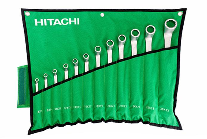 

Hitachi Набор гаечных ключей Hitachi HTC-774019 12шт