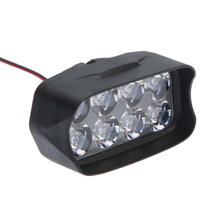 

Фара cветодиодная для мототехники, 8 LED, IP67, 8 Вт, направленный свет