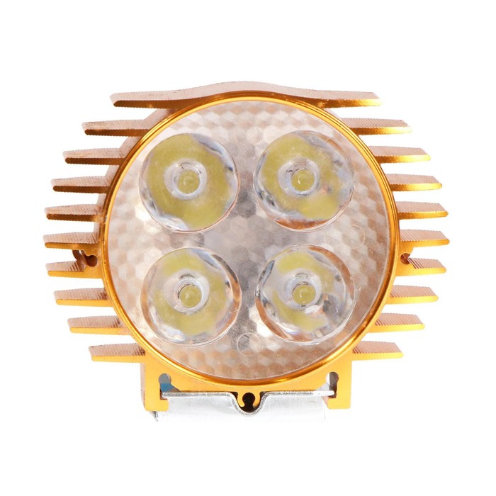 

Фара cветодиодная для мототехники, 4 LED, IP65, 4 Вт, направленный свет