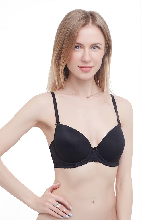 

Бюстгальтер женский Norddiva Sandra 8196 черный 80C, Sandra 8196