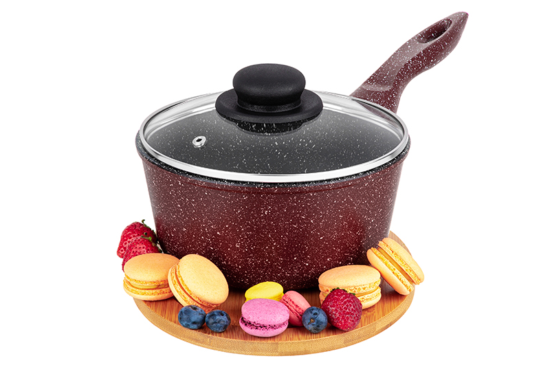 

Ковш 1,5 л Elan Gallery ГАРМОНИЯ ВКУСА Рубиновый дуэт с крышкой D18, с несъёмной ручкой, Гармония вкуса