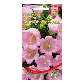 

Семена Дом семян Колокольчик Симфония розовый 180 шт
