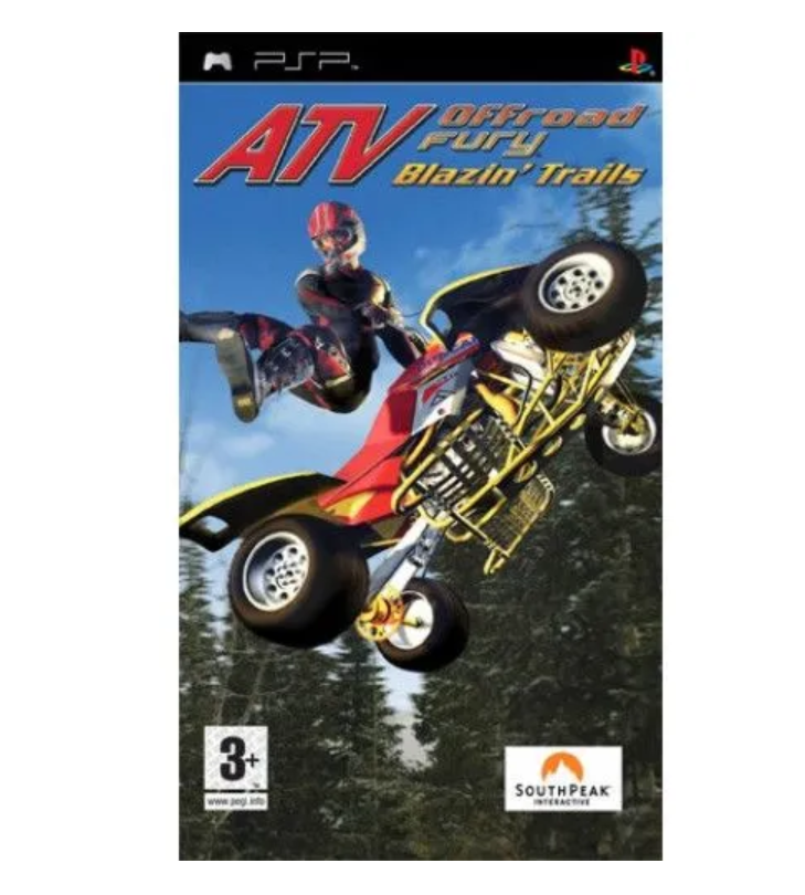 Игра ATV Offroad Fury Blazin' Trails (PlayStation Portable, полностью на английском языке)