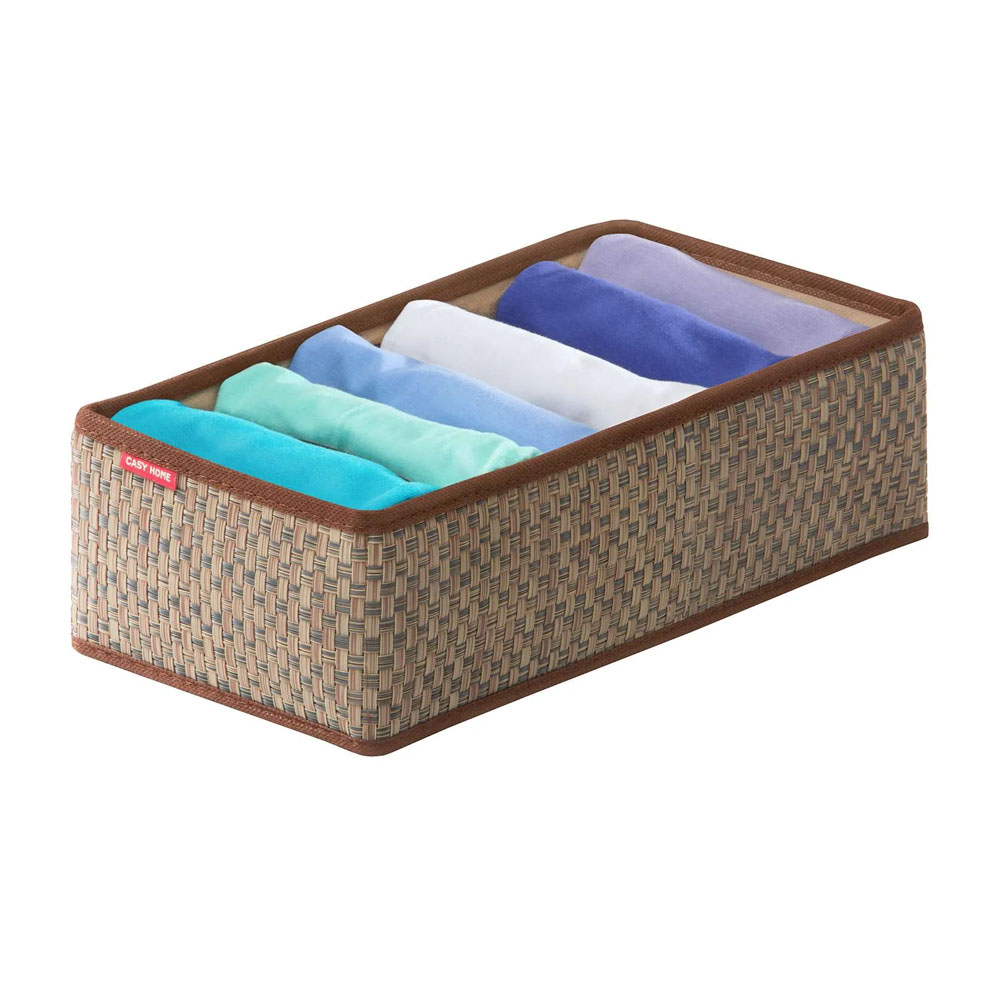 

Органайзер для нижнего белья и маек 6 ячеек Casy Home OR-031 35х16х10 см, 35х16х10 см